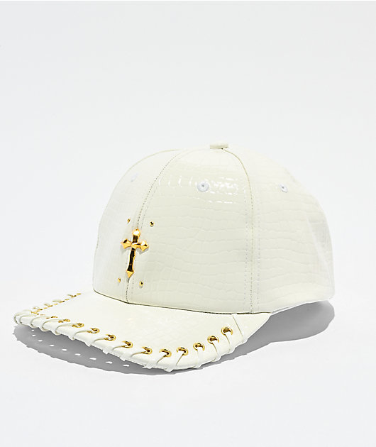 Ninth Hall Gaspar Lace White Snapback Hat