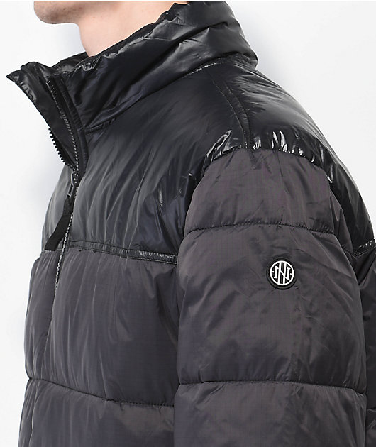 Ninth Hall Glossing Black Puffer Jacket