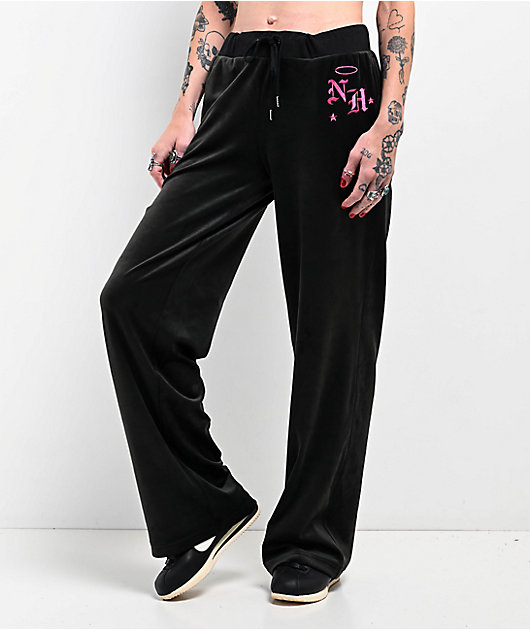 Ninth Hall Gretchen Caviar Velour Sweatpants
