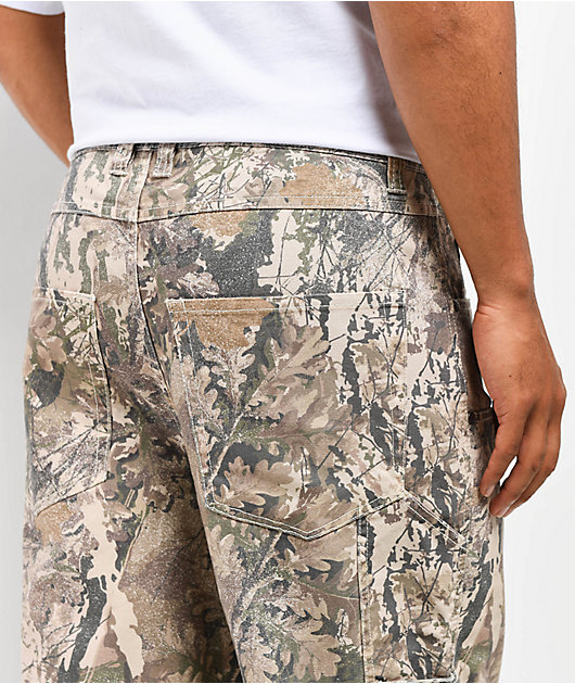 Ninth Hall Hammer Man Camo Loose Fit Carpenter Pants