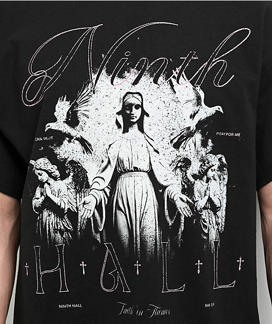 邦楽 meth./CAN'T COME BACK Ninth Hall Heaven Can Wait Black T-Shirt | Zumiez