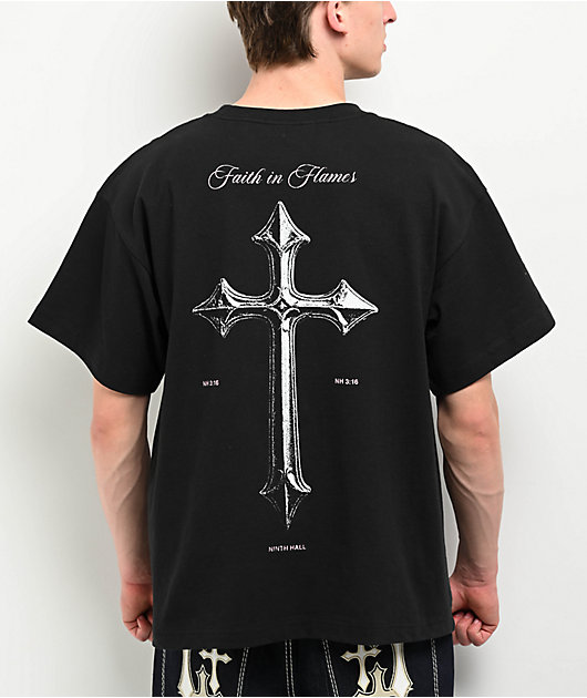 Ninth Hall Heaven Can Wait Black T-Shirt | Zumiez