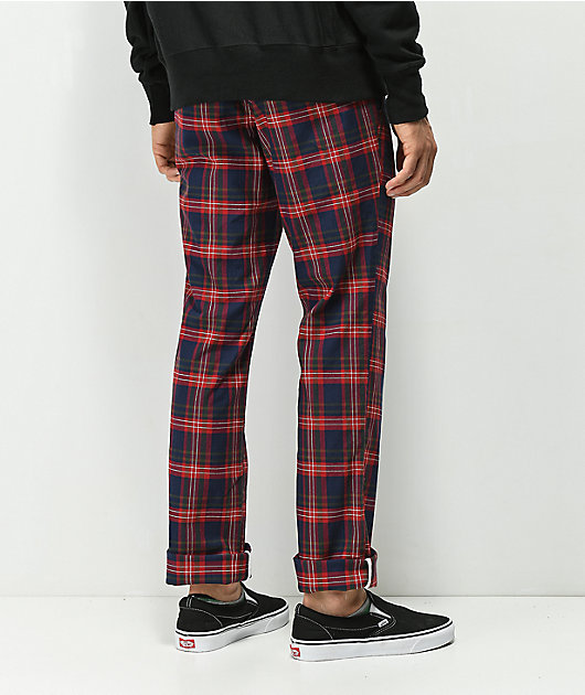 chino plaid pants