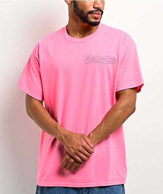 Ninth Hall Hollow Dreams Neon Pink T-Shirt