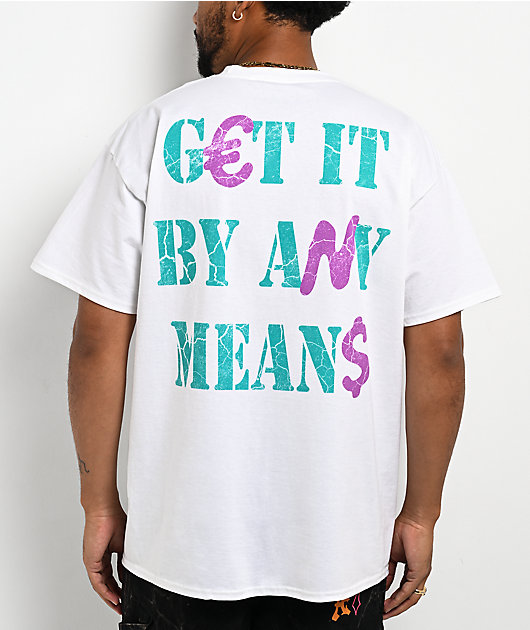 Ninth Hall Hustlin Vintage White T-Shirt