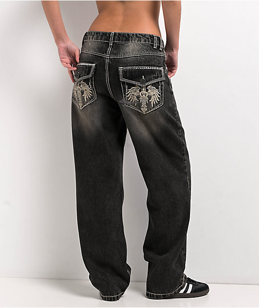   Jeans 黒 タンクトップ S/M セット ZolinaGZ Jeans in washed mid blue cotton