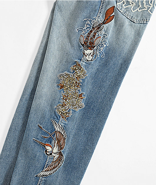 Ninth Hall Idle Consult Straight Leg Denim Jeans