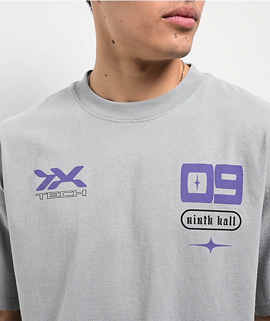 Ninth Hall Import Nights Vintage Grey T-Shirt | Zumiez