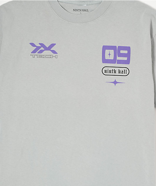 Ninth Hall Import Nights Vintage Grey T-Shirt | Zumiez