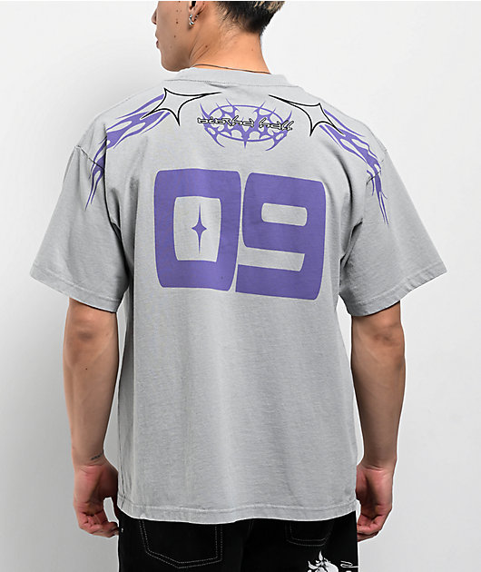 Ninth Hall Import Nights Vintage Grey T-Shirt | Zumiez