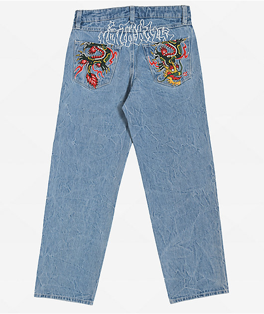 Ninth Hall Kids Ambush Blue Wash Jeans Zumiez