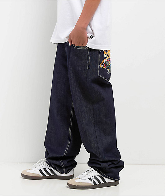Ninth Hall Kids Ambush Dragon Dark Blue Jeans