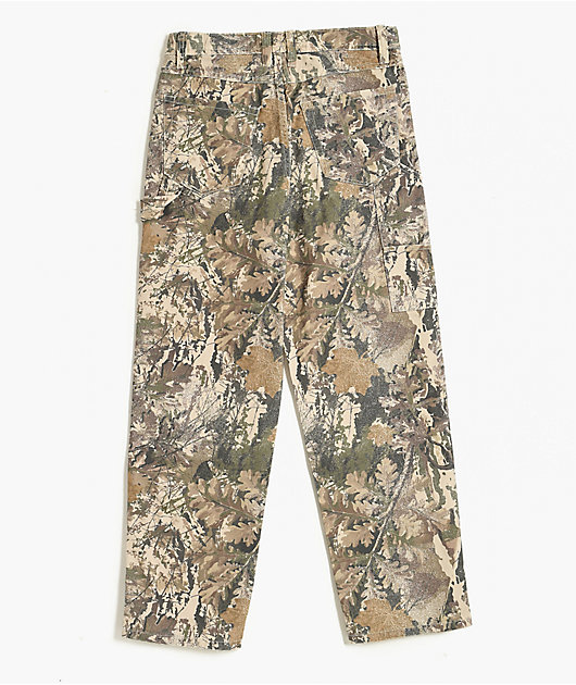 Ninth Hall Kids Hammer Man Camo Loose Fit Carpenter Pants | Zumiez