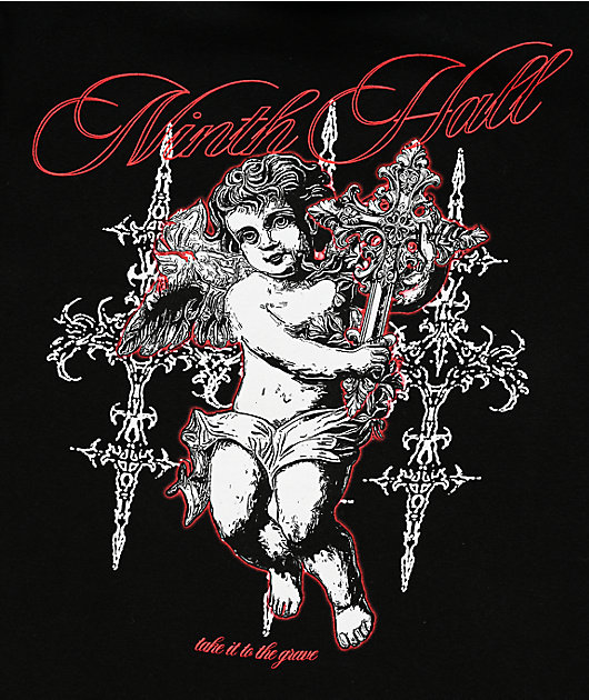 Ninth Hall Kids The Grave Black Zip Hoodie | Zumiez