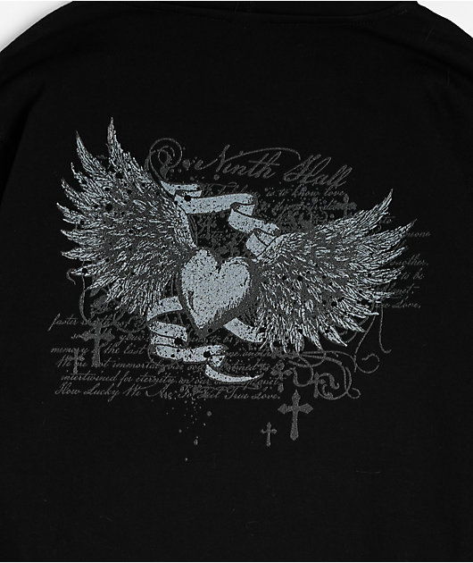 Ninth Hall Kids Y2K Revival Black Hoodie