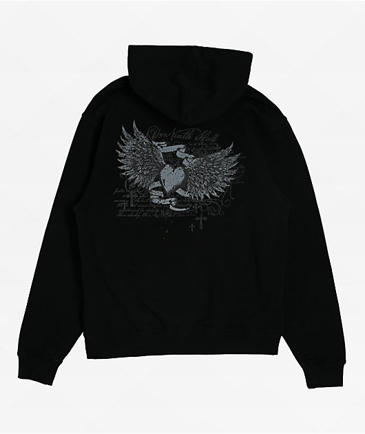 Ninth Hall Kids Y2K Revival Black Hoodie | Zumiez