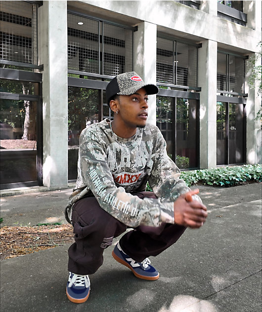 Ninth Hall Layered Text Camo Long Sleeve Thermal T-Shirt video