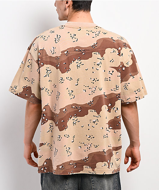 Ninth Hall Liberty Status Desert Camo T-Shirt | Zumiez
