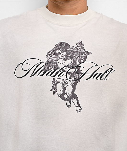 Ninth Hall Little Helper Dirty White Long Sleeve T-Shirt
