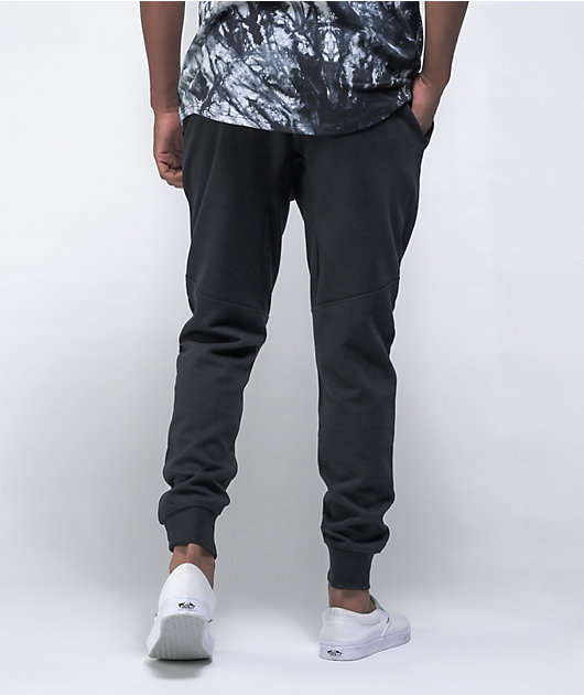 Ninth Hall Mainframe Black Dye Jogger Sweatpants