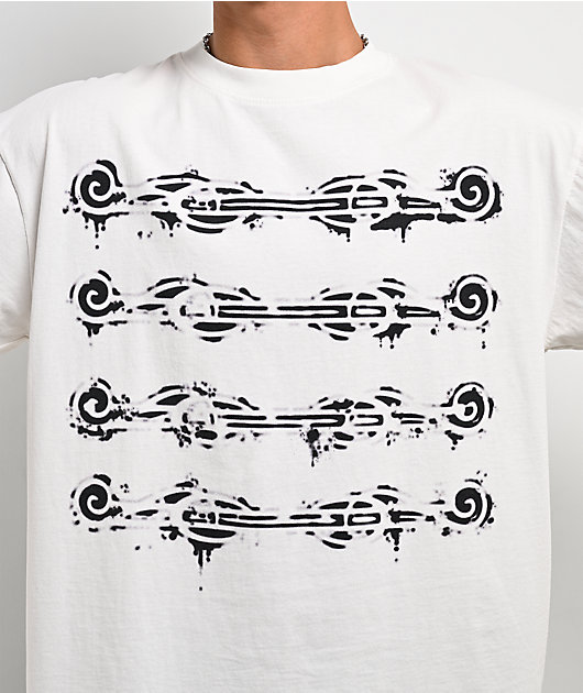 Ninth Hall Marching Band White Boxy T-Shirt