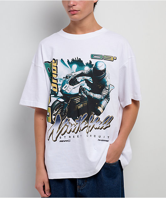 Ninth Hall Meet Up White Boxy T-Shirt | Zumiez
