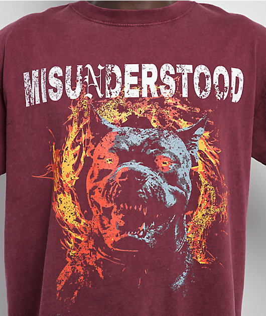 Ninth Hall Misunderstood Maroon T-Shirt