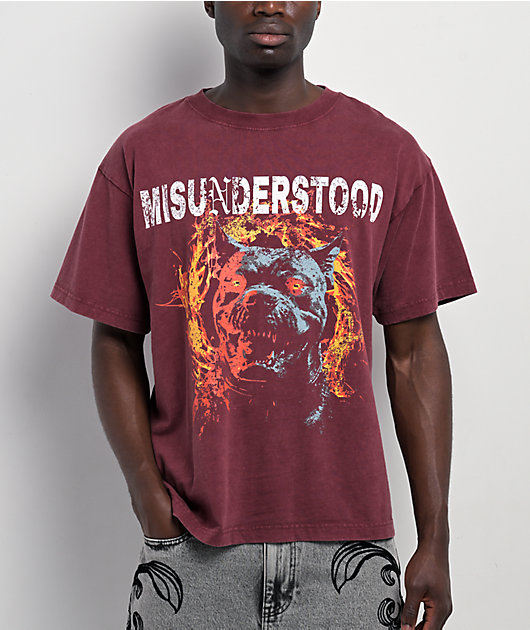 Ninth Hall Misunderstood Maroon T-Shirt
