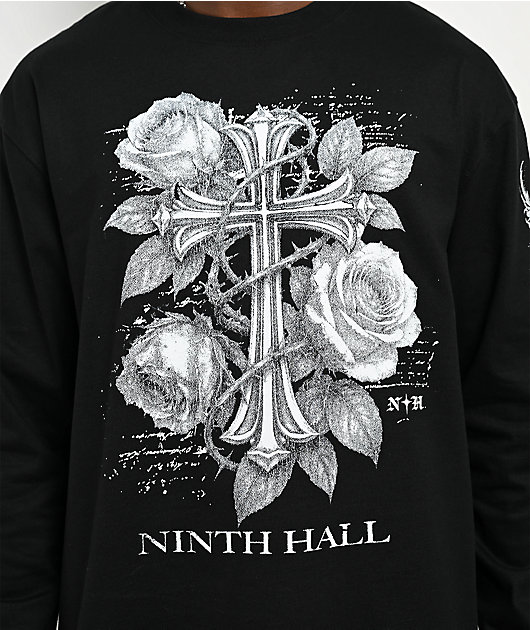 Ninth Hall Mother Mary Black Long Sleeve T-Shirt