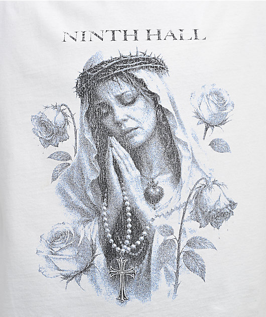 Ninth Hall Mother Mary Off White T-Shirt