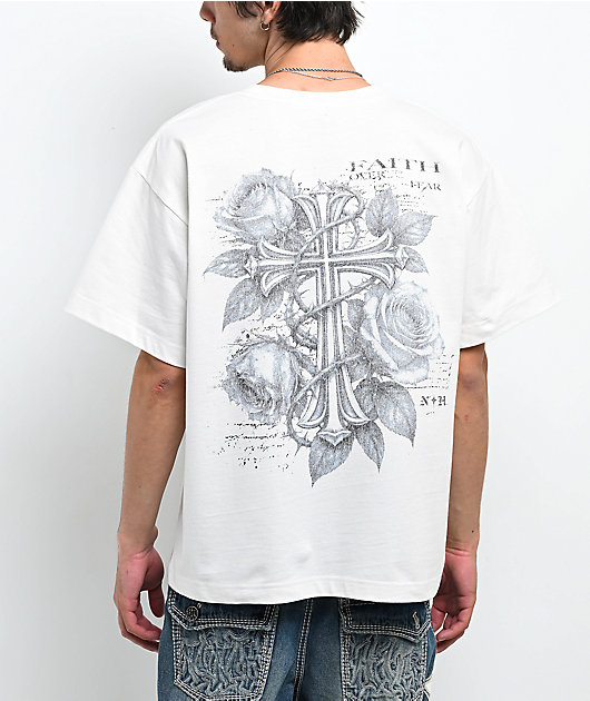 Ninth Hall Mother Mary Off White T-Shirt
