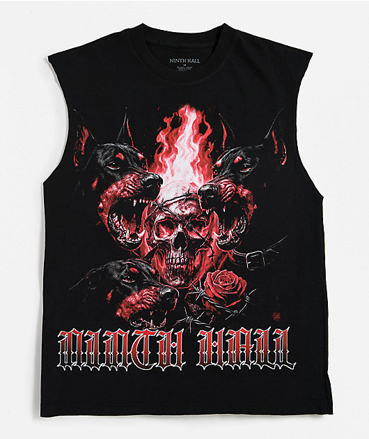 Ninth Hall Night Riders Black Tank Top