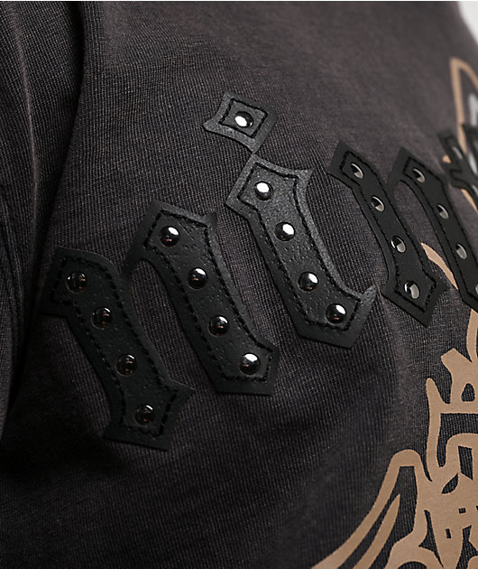 Ninth Hall Nightcrawler Black Wash Long Sleeve T-Shirt