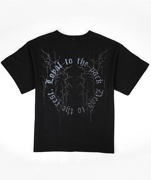 THE NIGHT BEFORE Tシャツ LLICA XL Ninth Hall Nocturnal Black T-Shirt | Zumiez