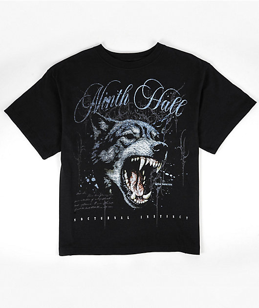 THE NIGHT BEFORE Tシャツ LLICA XL Ninth Hall Nocturnal Black T-Shirt | Zumiez
