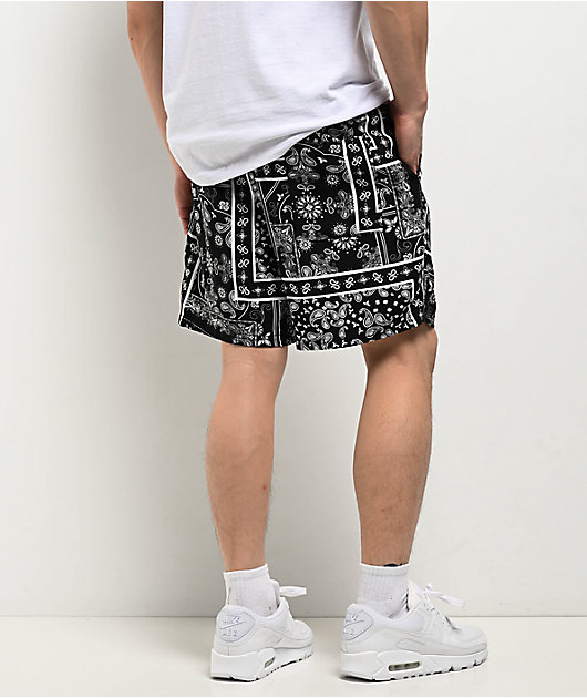 パンツ BlackEyePatch PAISLEY VELOUR SHORTS BlackEyePatch PAISLEY