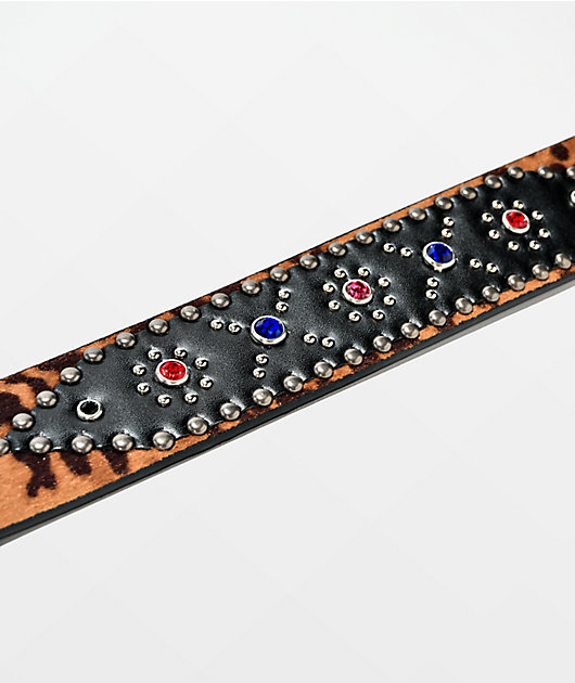 Ninth Hall Paisley Western Brown Belt