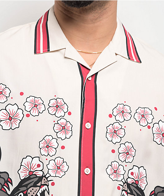Ninth Hall Panther Natural Button Up Shirt