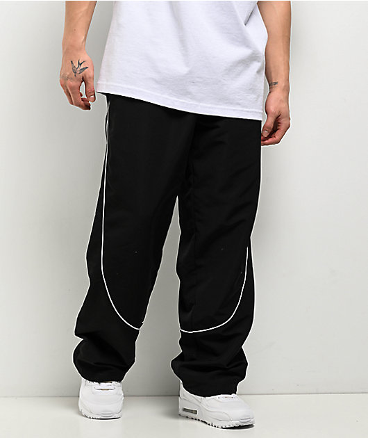 Ninth Hall Piped Black Track Pants | Zumiez