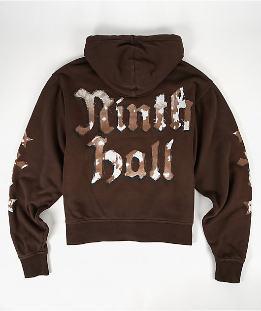 HAMMERSHØI AND EUROPE ハードカバー Ninth Hall Potassium Brown Zip Hoodie | Zumiez