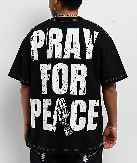 Ninth Hall Prayers Glow In The Dark Black T-Shirt | Zumiez
