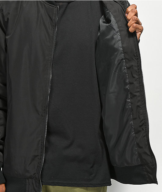 Ninth Hall Privation chaqueta bomber negra