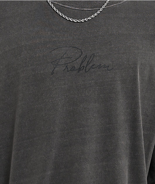 Ninth Hall Problem Grey Wash T-Shirt