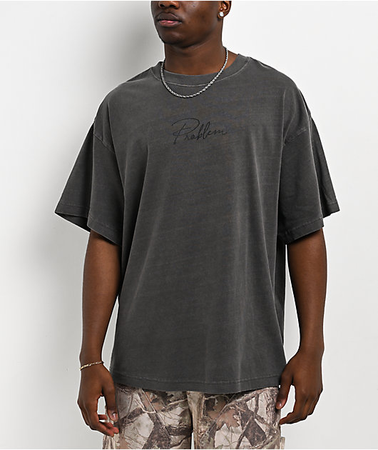 Ninth Hall Problem Grey Wash T-Shirt