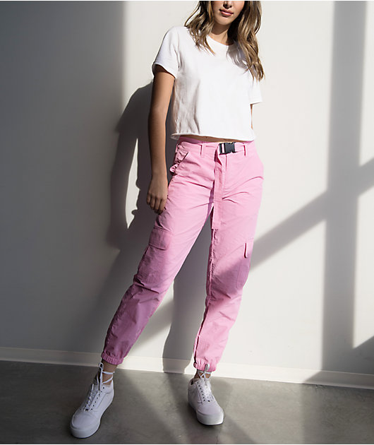 Billie Low Slung Cargo Jeans  Pink  Fashion Nova Jeans  Fashion Nova