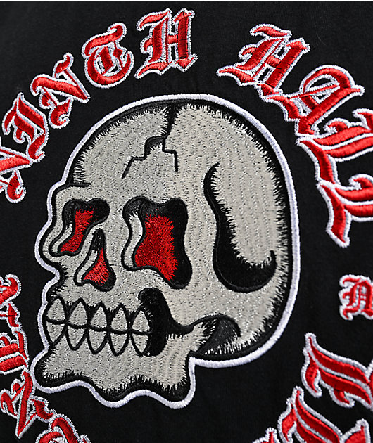 Ninth Hall Red Eye Black Tank Top