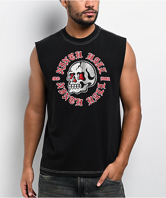 Ninth Hall Red Eye Black Tank Top | Zumiez