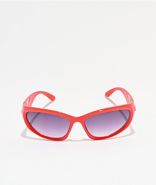 Ninth Hall Rev Red Sunglasses