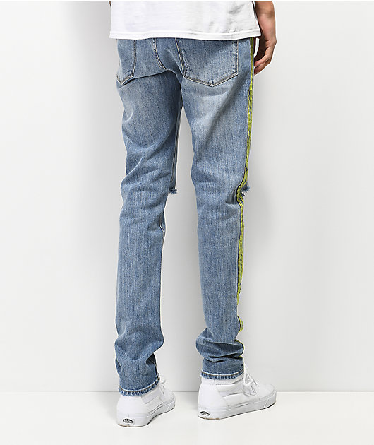 Ninth Hall Rogue Celcius Reflective Skinny Fit Jeans