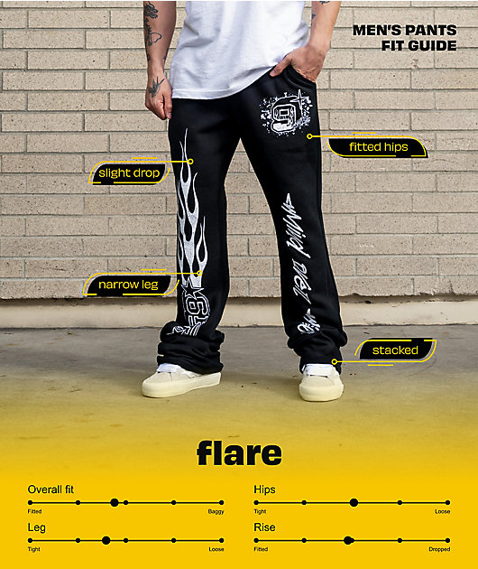 Ninth Hall Rogue Java Zip Flare Cargo Pants